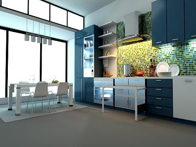 現(xiàn)代簡約:廚房